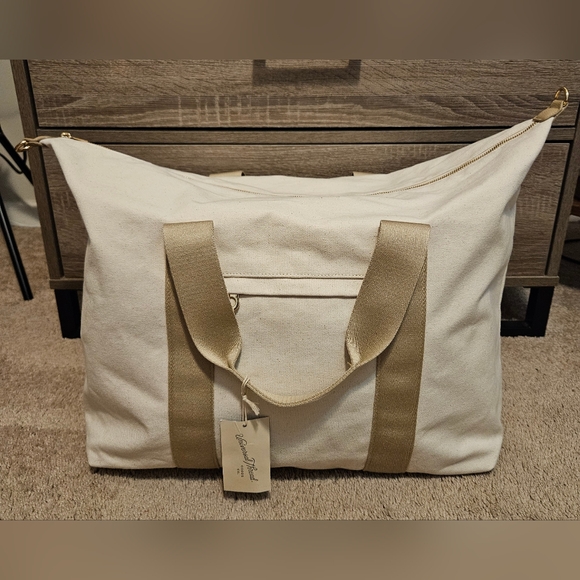 NEW! Universal Thread Taupe Large Weekender Bag - Picture 6 of 15